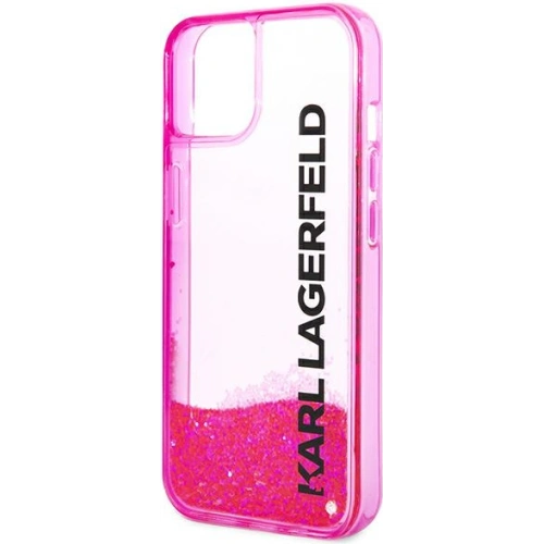 Buy Karl Lagerfeld KLHCP14MLCKVF Apple iPhone 14 Plus / 15 Plus pink hardcase Liquid Glitter Elong - KLD987 - {ean13} - Home Screen Store Europe