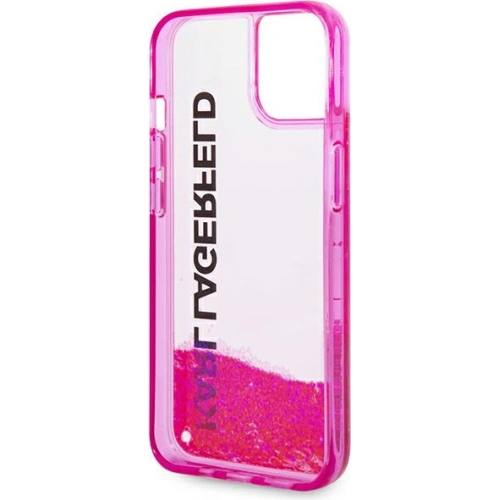Kup Etui Karl Lagerfeld KLHCP14MLCKVF Apple iPhone 14 Plus / 15 Plus różowy/pink hardcase Liquid Glitter Elong - KLD987 - {ean13} - Sklep Home Screen
