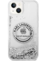 Kup Etui Karl Lagerfeld KLHCP14MLCRSGRS Apple iPhone 14 Plus / 15 Plus srebrny/silver hardcase Liquid Glitter RSG - KLD988 - {ean13} - Sklep Home Screen