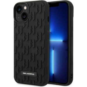 Etui Karl Lagerfeld KLHCP14MRUPKLPK Apple iPhone 14 Plus / 15 Plus hardcase czarny/black 3D Monogram