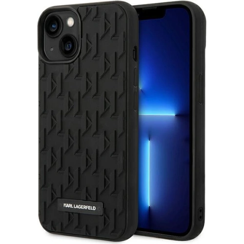 Buy Karl Lagerfeld KLHCP14MRUPKLPK Apple iPhone 14 Plus / 15 Plus hardcase black 3D Monogram - KLD989 - {ean13} - Home Screen Store Europe