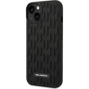 Etui Karl Lagerfeld KLHCP14MRUPKLPK Apple iPhone 14 Plus / 15 Plus hardcase czarny/black 3D Monogram