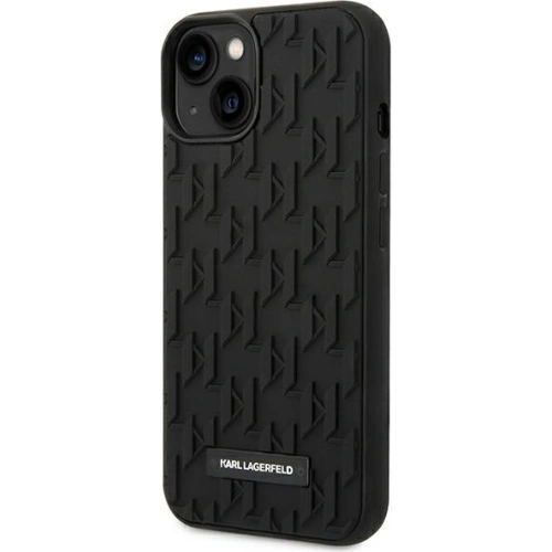 Buy Karl Lagerfeld KLHCP14MRUPKLPK Apple iPhone 14 Plus / 15 Plus hardcase black 3D Monogram - KLD989 - {ean13} - Home Screen Store Europe