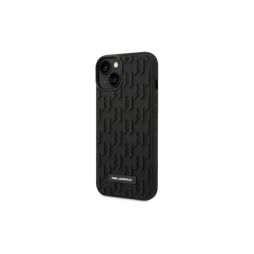 Etui Karl Lagerfeld KLHCP14MRUPKLPK Apple iPhone 14 Plus / 15 Plus hardcase czarny/black 3D Monogram