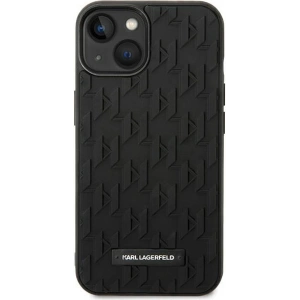 Etui Karl Lagerfeld KLHCP14MRUPKLPK Apple iPhone 14 Plus / 15 Plus hardcase czarny/black 3D Monogram
