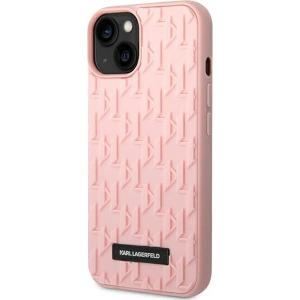 Etui Karl Lagerfeld KLHCP14MRUPKLPP Apple iPhone 14 Plus / 15 Plus hardcase różowy/pink 3D Monogram