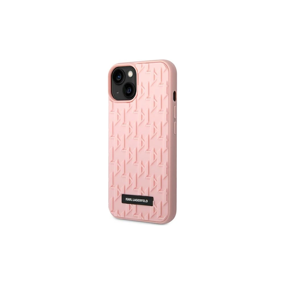 Etui Karl Lagerfeld KLHCP14MRUPKLPP Apple iPhone 14 Plus / 15 Plus hardcase różowy/pink 3D Monogram