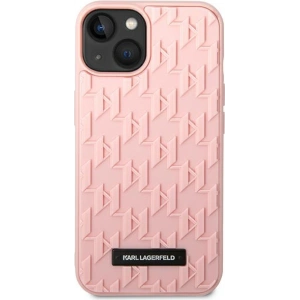 Etui Karl Lagerfeld KLHCP14MRUPKLPP Apple iPhone 14 Plus / 15 Plus hardcase różowy/pink 3D Monogram