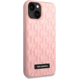 Etui Karl Lagerfeld KLHCP14MRUPKLPP Apple iPhone 14 Plus / 15 Plus hardcase różowy/pink 3D Monogram
