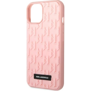 Etui Karl Lagerfeld KLHCP14MRUPKLPP Apple iPhone 14 Plus / 15 Plus hardcase różowy/pink 3D Monogram