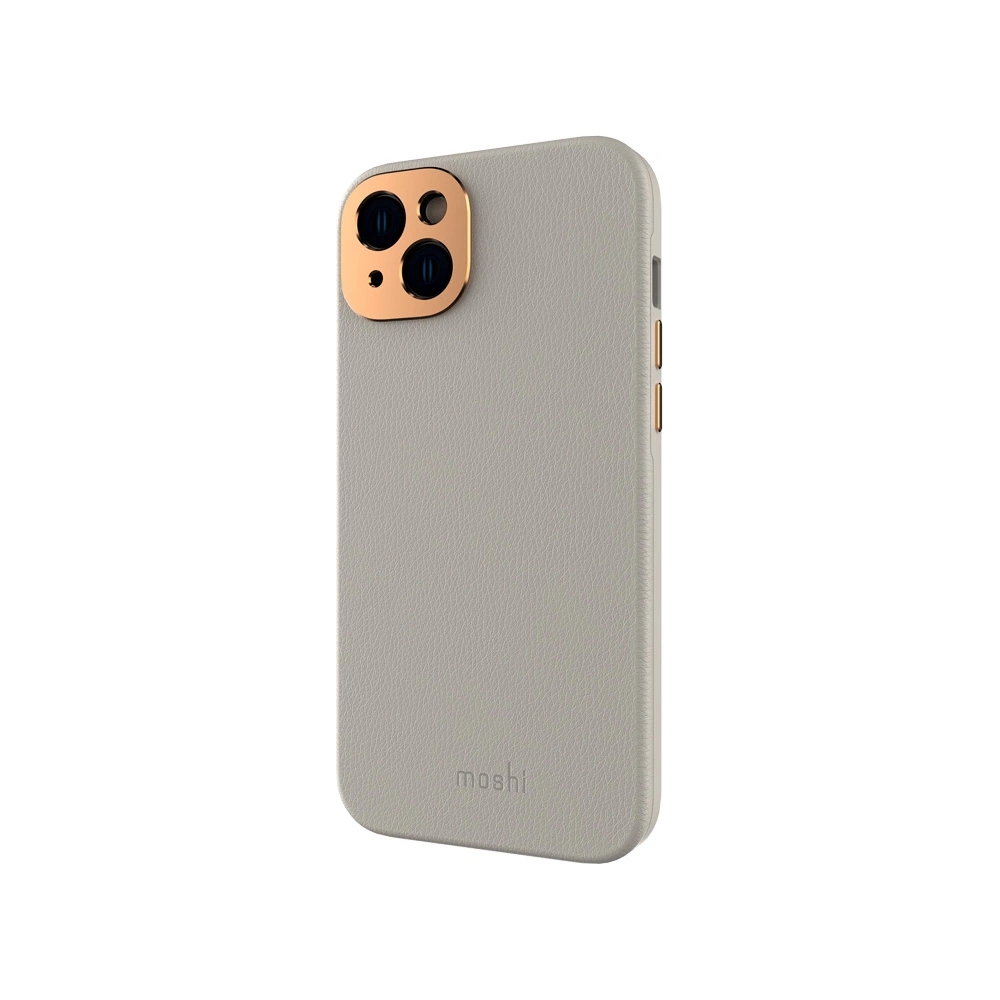 Etui Moshi Napa MagSafe Apple iPhone 14 (Serene Gray)