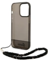 Kup Etui Guess GUHCP14LHGCOHK Apple iPhone 14 Pro negru/black hardcase Translucent Pearl Strap - GUE1890 - {ean13} - Sklep Home Screen
