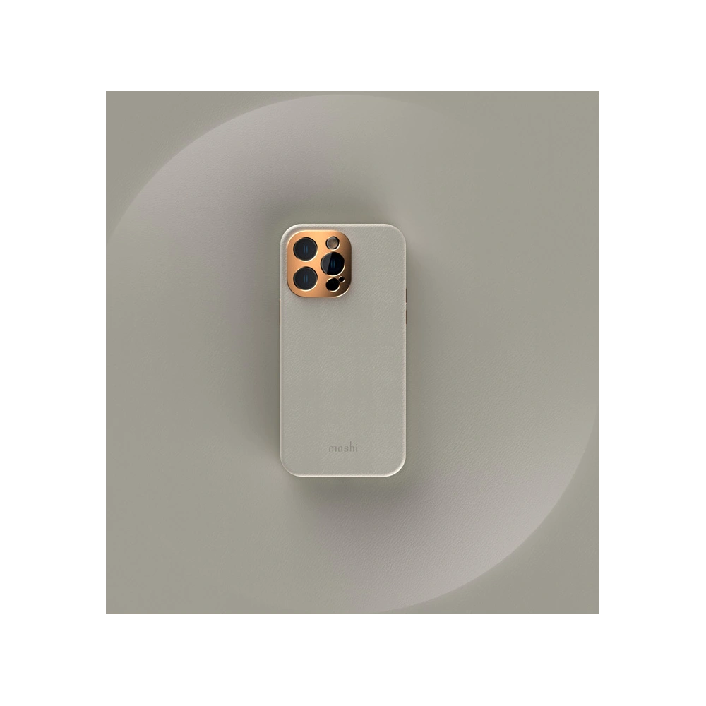 Etui Moshi Napa MagSafe Apple iPhone 14 Pro (Serene Gray)