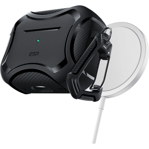 Kup Etui ESR Cyber Armor Halolock MagSafe Apple AirPods 2 Pro/1 Pro Černá - ESR541 - {ean13} - Sklep Home Screen