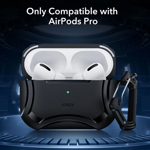 Kup Etui ESR Cyber Armor Halolock MagSafe Apple AirPods 2 Pro/1 Pro Černá - ESR541 - {ean13} - Sklep Home Screen
