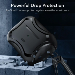 Kup Etui ESR Cyber Armor Halolock MagSafe Apple AirPods 2 Pro/1 Pro Negru - ESR541 - {ean13} - Sklep Home Screen