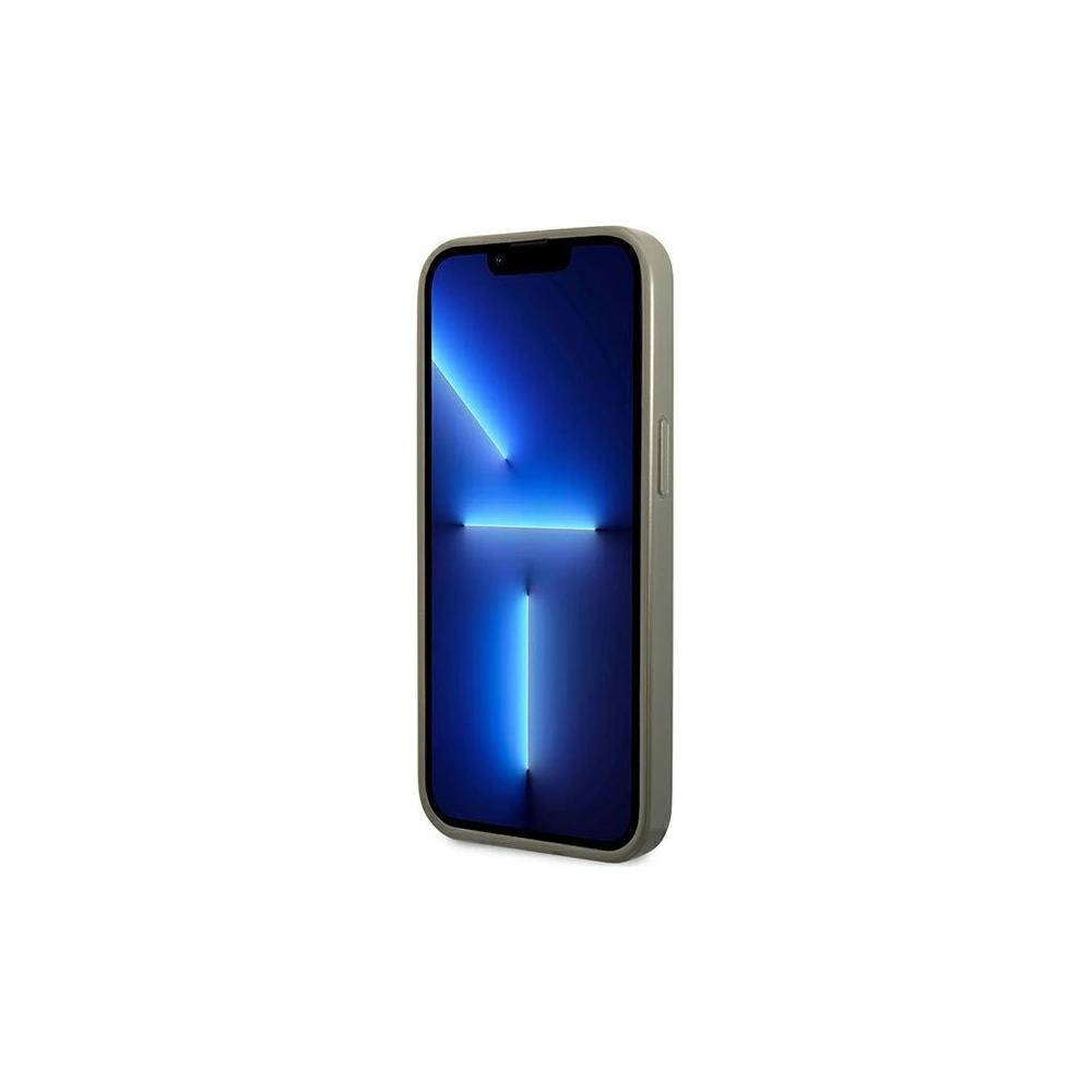 Etui Guess GUHCP14LHGGSHN Apple iPhone 14 Pro zielony/green hard case Glitter Script