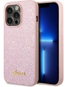 Kup Etui Guess GUHCP14LHGGSHP Apple iPhone 14 Pro růžový/pink tvrdý obal Glitter Script - GUE1894 - {ean13} - Sklep Home Screen