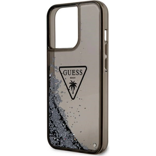 Kup Etui Guess GUHCP14LLFCTPK Apple iPhone 14 Pro černý/black hardcase Liquid Glitter Palm Collection - GUE1895 - {ean13} - Sklep Home Screen
