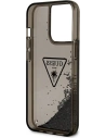 Kup Case Guess GUHCP14LLFCTPK Apple iPhone 14 Pro schwarz/black hardcase Liquid Glitter Palm Collection - GUE1895 - {ean13} - Sklep Home Screen