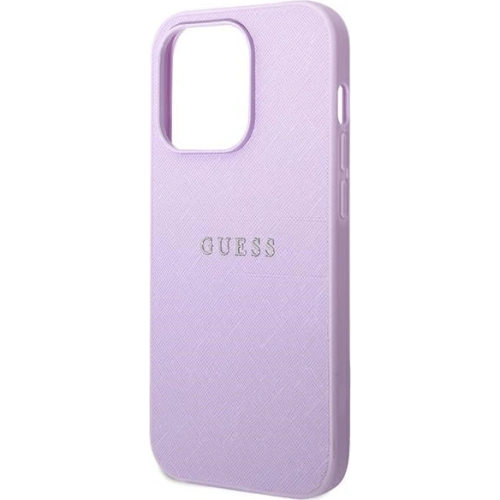 Kup Etui Guess GUHCP14LPSASBPU Apple iPhone 14 Pro fialové/purple Saffiano Strap - GUE1898 - {ean13} - Sklep Home Screen