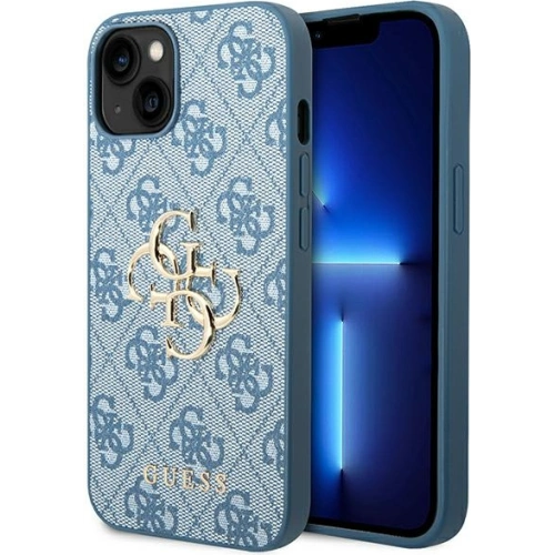 Kup Etui Guess GUHCP14M4GMGBL Apple iPhone 14 Plus / 15 Plus kék/kék kemény ház 4G Nagy Fém Logo - GUE1899 - {ean13} - Sklep Home Screen