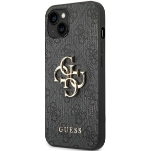 Etui Guess GUHCP14M4GMGGR Apple iPhone 14 Plus / 15 Plus szary/grey hardcase 4G Big Metal Logo