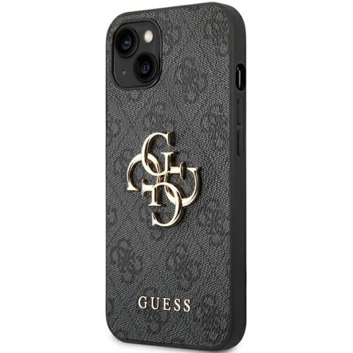 Buy Guess GUHCP14M4GMGGR Apple iPhone 14 Plus / 15 Plus grey hardcase 4G Big Metal Logo - GUE1901 - {ean13} - Home Screen Store Europe