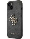 Buy Guess GUHCP14M4GMGGR Apple iPhone 14 Plus / 15 Plus grey hardcase 4G Big Metal Logo - GUE1901 - {ean13} - Home Screen Store Europe