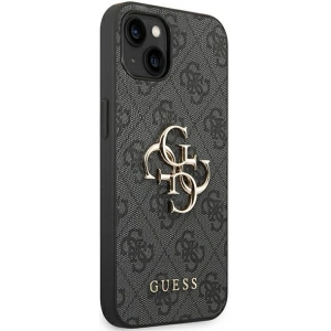 Etui Guess GUHCP14M4GMGGR Apple iPhone 14 Plus / 15 Plus szary/grey hardcase 4G Big Metal Logo