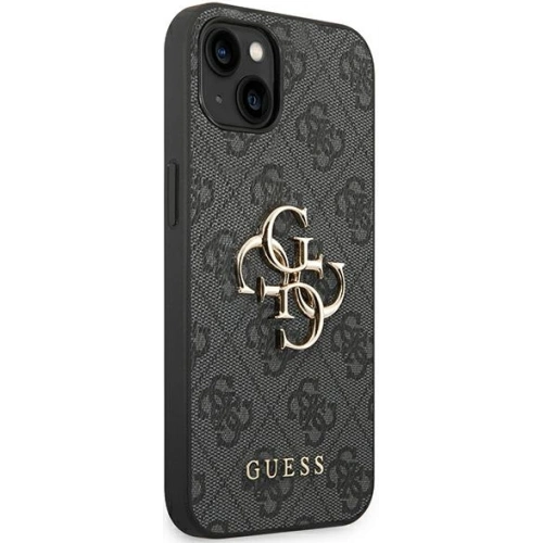 Buy Guess GUHCP14M4GMGGR Apple iPhone 14 Plus / 15 Plus grey hardcase 4G Big Metal Logo - GUE1901 - {ean13} - Home Screen Store Europe