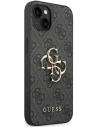 Buy Guess GUHCP14M4GMGGR Apple iPhone 14 Plus / 15 Plus grey hardcase 4G Big Metal Logo - GUE1901 - {ean13} - Home Screen Store Europe
