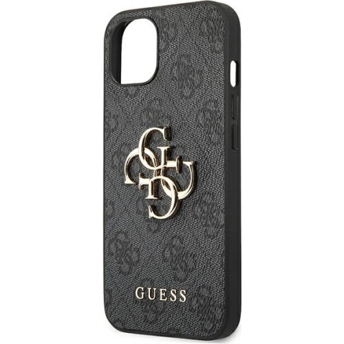 Buy Guess GUHCP14M4GMGGR Apple iPhone 14 Plus / 15 Plus grey hardcase 4G Big Metal Logo - GUE1901 - {ean13} - Home Screen Store Europe