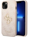 Case Guess GUHCP14M4GMGPI Apple iPhone 14 Plus / 15 Plus rosa/pink Hardcase 4G Big Metal Logo