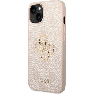 Etui Guess GUHCP14M4GMGPI Apple iPhone 14 Plus / 15 Plus różowy/pink hardcase 4G Big Metal Logo