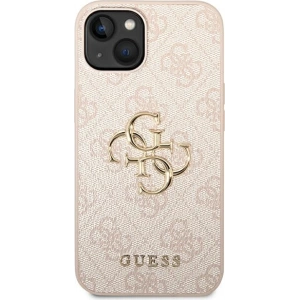 Etui Guess GUHCP14M4GMGPI Apple iPhone 14 Plus / 15 Plus różowy/pink hardcase 4G Big Metal Logo