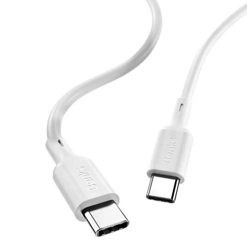 Kup Kabel Benks D36 USB-C zu USB-C 1,2m Weiß - BKS207WHT - {ean13} - Sklep Home Screen