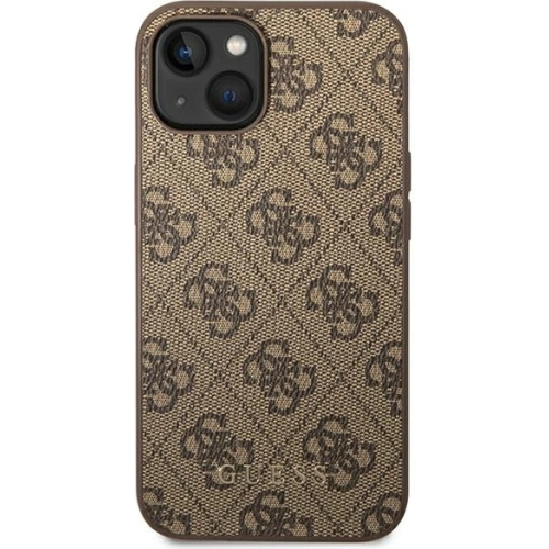 Kup Etui Guess GUHCP14MG4GFBR Apple iPhone 14 Plus / 15 Plus barna/brown kemény tok 4G Fém Arany Logó - GUE1903 - {ean13} - Sklep Home Screen