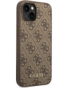 Kup Etui Guess GUHCP14MG4GFBR Apple iPhone 14 Plus / 15 Plus barna/brown kemény tok 4G Fém Arany Logó - GUE1903 - {ean13} - Sklep Home Screen