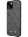 Kup Case Guess GUHCP14MG4GFGR Apple iPhone 14 Plus / 15 Plus grau/grey Hardcase 4G Metall Gold-Logo - GUE1904 - {ean13} - Sklep Home Screen