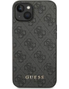 Kup Case Guess GUHCP14MG4GFGR Apple iPhone 14 Plus / 15 Plus grau/grey Hardcase 4G Metall Gold-Logo - GUE1904 - {ean13} - Sklep Home Screen