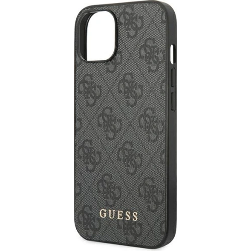 Kup Etui Guess GUHCP14MG4GFGR Apple iPhone 14 Plus / 15 Plus szürke/grey kemény tok 4G Metal Gold Logo - GUE1904 - {ean13} - Sklep Home Screen