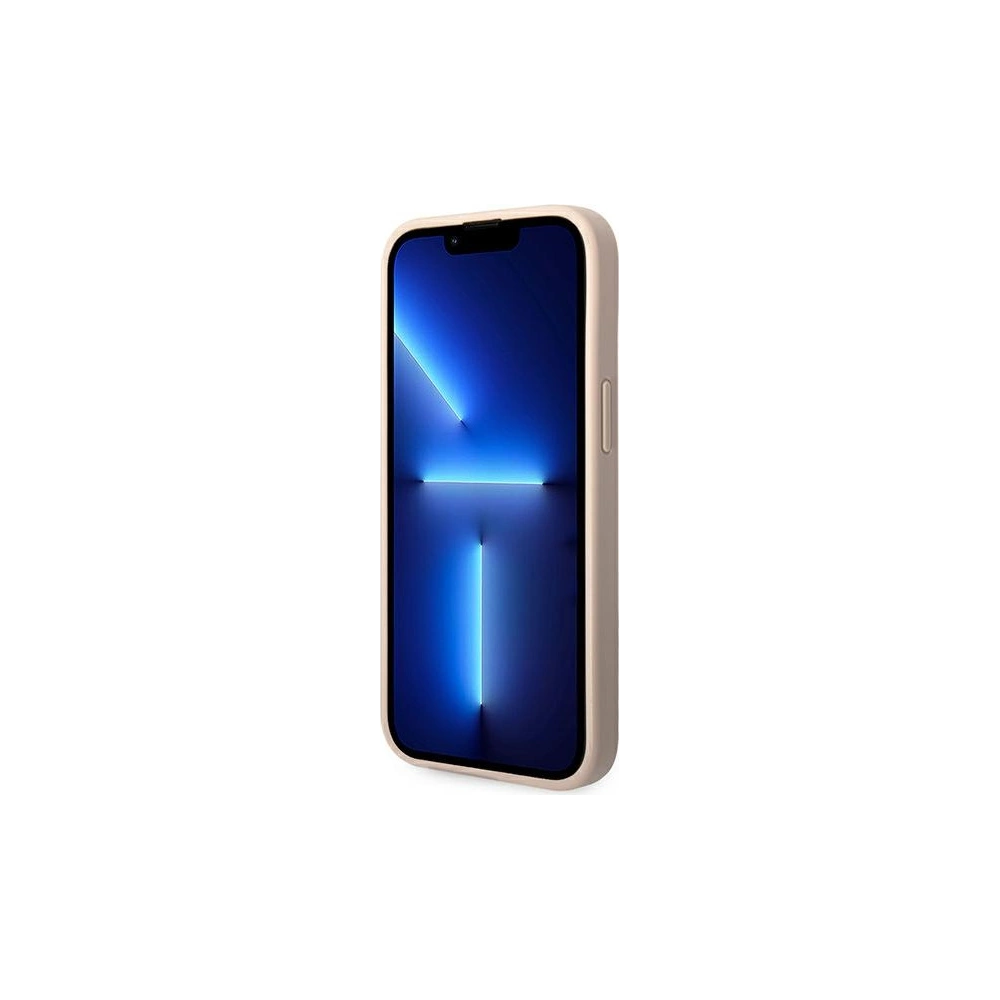 Etui Guess GUHCP14MG4GFPI Apple iPhone 14 Plus / 15 Plus różowy/pink hard case 4G Metal Gold Logo