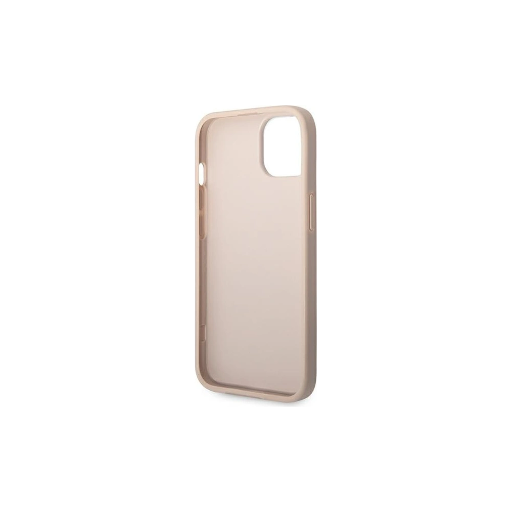 Etui Guess GUHCP14MG4GFPI Apple iPhone 14 Plus / 15 Plus różowy/pink hard case 4G Metal Gold Logo