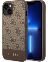 Etui Guess GUHCP14MG4GLBR Apple iPhone 14 Plus / 15 Plus maro/brown hard case 4G Stripe Collection