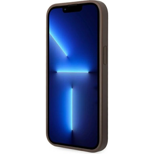 Kup Case Guess GUHCP14MG4GLBR Apple iPhone 14 Plus / 15 Plus braun/hard case 4G Stripe Collection - GUE1906 - {ean13} - Sklep Home Screen
