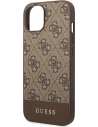 Kup Case Guess GUHCP14MG4GLBR Apple iPhone 14 Plus / 15 Plus braun/hard case 4G Stripe Collection - GUE1906 - {ean13} - Sklep Home Screen