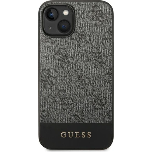 Kup Etui Guess GUHCP14MG4GLGR Apple iPhone 14 Plus / 15 Plus gri/grey carcasă rigidă Colecția 4G Stripe - GUE1907 - {ean13} - Sklep Home Screen