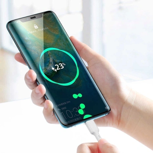 Kup Cablu Benks D36 USB-C la USB-C 1,2m Alb - BKS207WHT - {ean13} - Sklep Home Screen