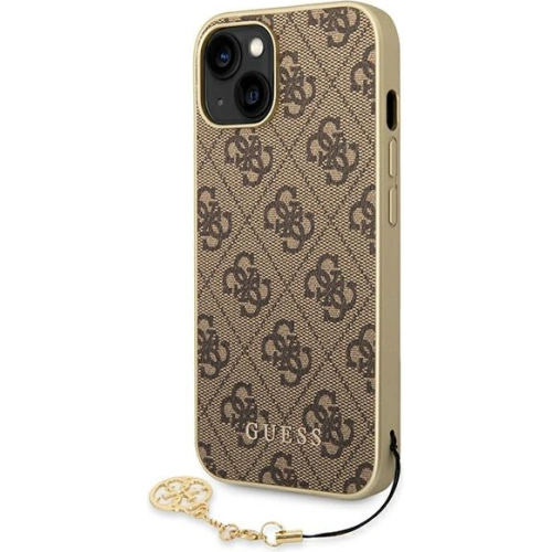 Kup Etui Guess GUHCP14MGF4GBR Apple iPhone 14 Plus / 15 Plus hnědý/brown hardcase 4G Charms Collection - GUE1908 - {ean13} - Sklep Home Screen